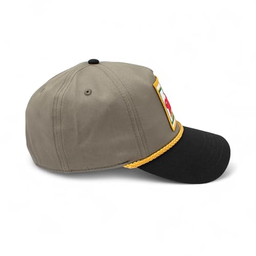 AMERICAN NEEDLE Miller High Life Beer Adjustable Snapback Baseball Hat (23008B-MHL-WHKL)