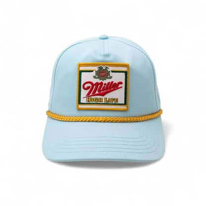 AMERICAN NEEDLE Miller High Life Beer Adjustable Snapback Baseball Hat (23008B-MHL-WHKL)