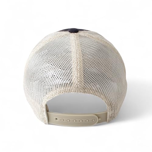 AMERICAN NEEDLE Officially Licensed NHL Hockey Orville Team Hat, Distressed, Dad Cap, Adjustable, Authentic New (Florida Panthers (Navy/Stone))