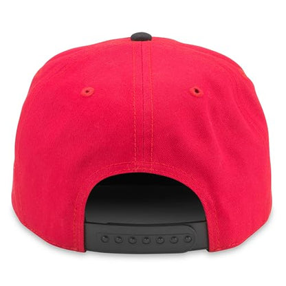 AMERICAN NEEDLE Coke Roscoe Adjustable Snapback Baseball Trucker Hat (23008B-COKE) Red/Black