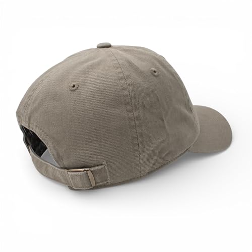 AMERICAN NEEDLE Smokey Bear Adjustable Buckle Strap Baseball Hat, Washed Micro Slouch Collection, Moss (PI023A-SMOKEY-MOSS)