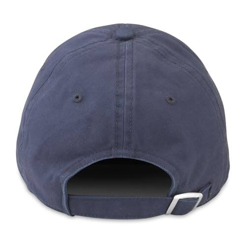 AMERICAN NEEDLE Willie Nelson Iconic Adjustable Buckle Strap Baseball Hat, Navy (43910A-WNELSON-NAVY)