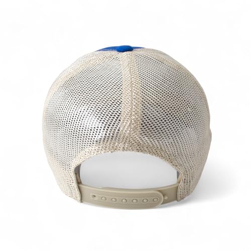 AMERICAN NEEDLE Officially Licensed NHL Hockey Orville Team Hat, Distressed, Dad Cap, Adjustable, Authentic New (Tampa Bay Lightning (Royal/Stone))