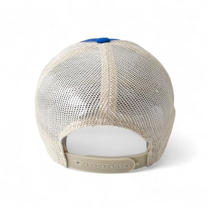 AMERICAN NEEDLE Officially Licensed NHL Hockey Orville Team Hat, Distressed, Dad Cap, Adjustable, Authentic New (Tampa Bay Lightning (Royal/Stone))