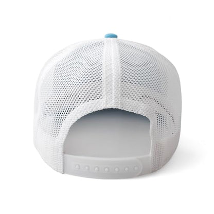 AMERICAN NEEDLE Officially Licensed Ford Bronco Valin Adjustable Trucker Hat White Ruisseau Blue
