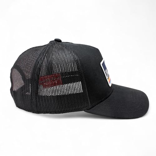 AMERICAN NEEDLE Officially Licensed Ford Bronco Valin Adjustable Trucker Hat Black