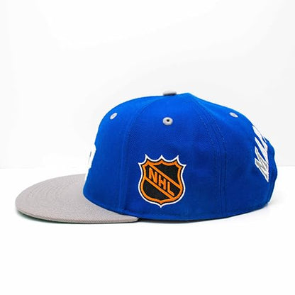 AMERICAN NEEDLE OFFICIALLLY Licensed NHL Block Letter Snapback Cap, Toronto Maple Leafs Hockey HAT, Authentic, New