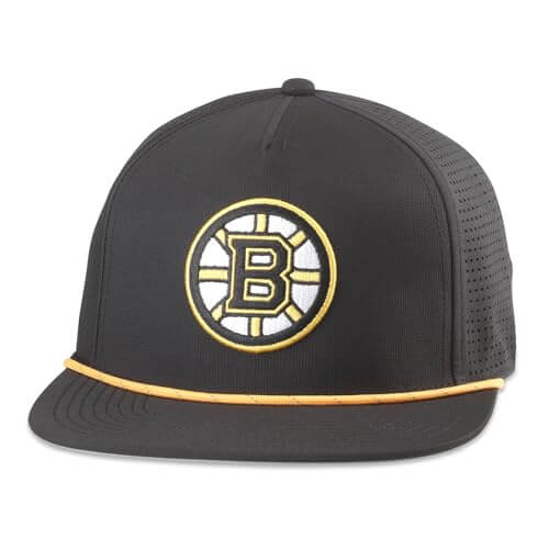 AMERICAN NEEDLE Officially Licensed NHL Hockey Buxton Pro Tech Hat, Boston Bruins Performance Team Cap, 23003A, Authentic, New