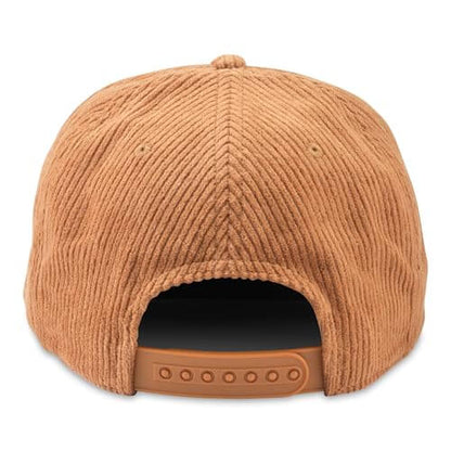 AMERICAN NEEDLE Willie Nelson Balsam WW Cord Adjustable Snapback Baseball Hat, Brown (24004A-WNELSON-BRN)