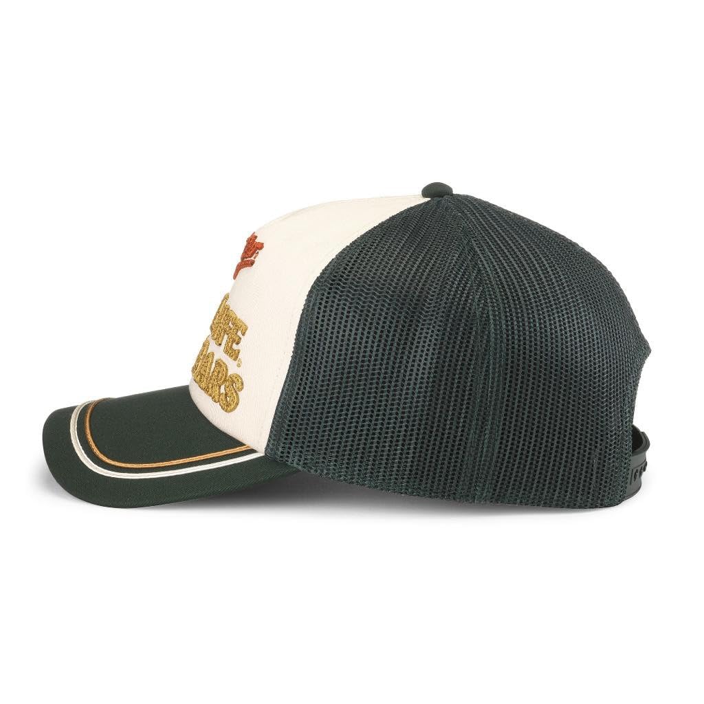 AMERICAN NEEDLE Unisex Miller High Life Radler Adjustable Snapback Baseball Hat (25001A-MHL-DGIV)