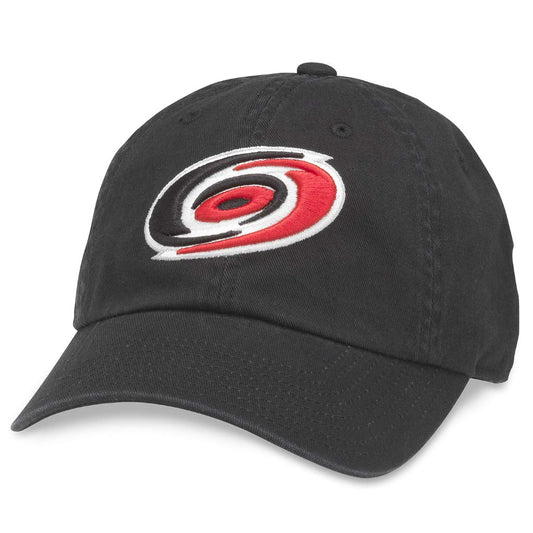 AMERICAN NEEDLE Carolina Hurricanes Officially Licensed NHL Dad Hat, Buckle Strap (40742B-CAH)