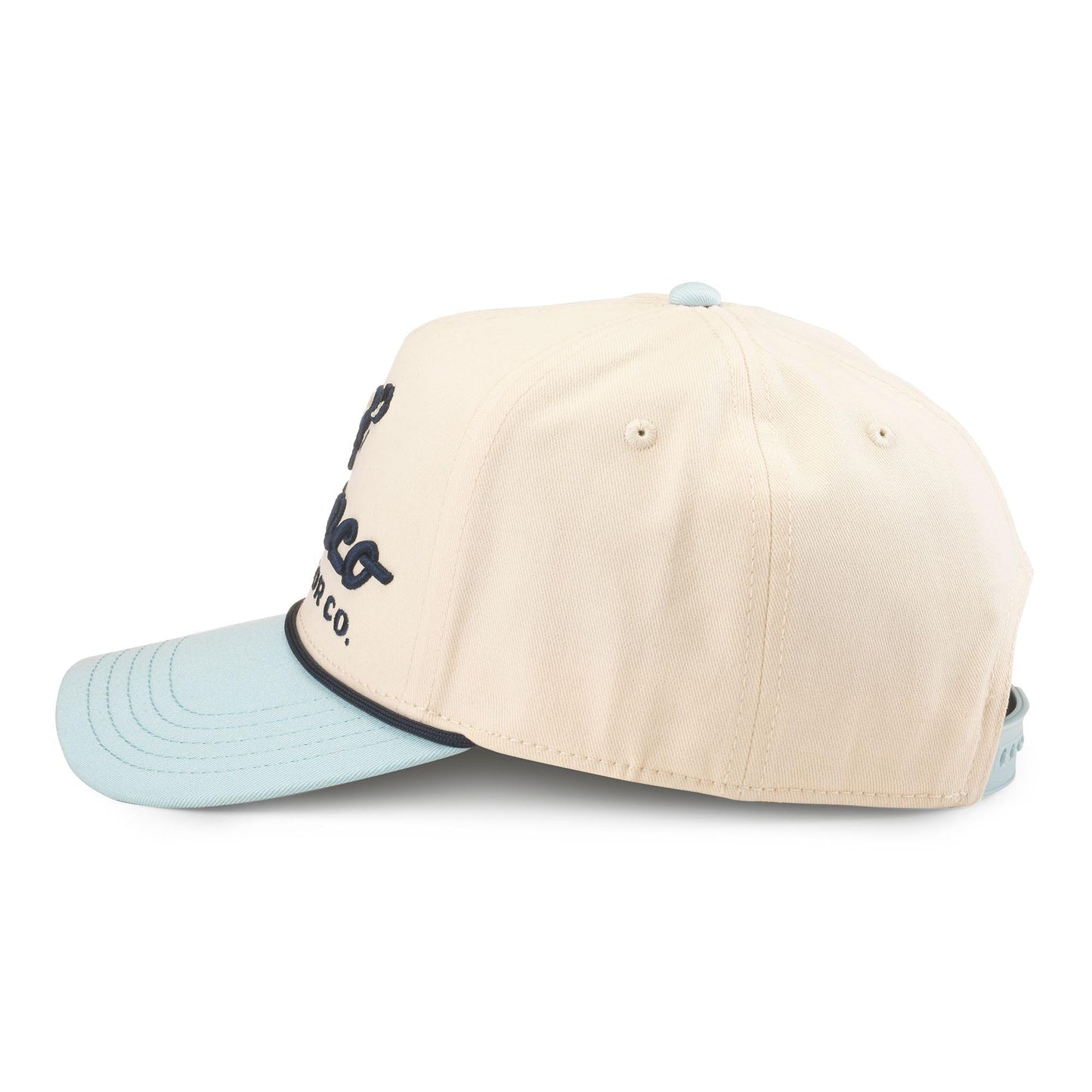AMERICAN NEEDLE Bronco Scottie Adjustable Snapback Baseball Hat (25010A-BRONCO-IVLB)
