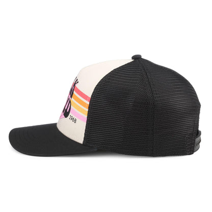 AMERICAN NEEDLE Pink Floyd Sinclair Adjustable Snapback Baseball Hat, Black/Ivory (21001A-PFLOYD-BLIV)