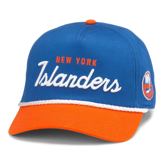 AMERICAN NEEDLE New York Islanders NHL Roscoe Adjustable Snapback Baseball Hat (23008A-NYI-RYOR)