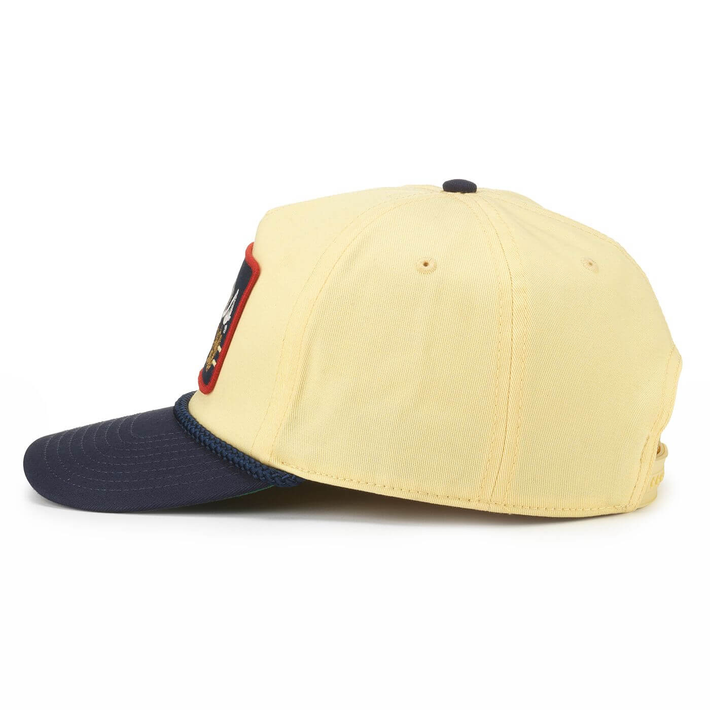 Coors Banquet Hats: Yellow/Navy Snapback Rope Hat | Official License 3