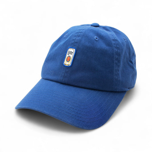 AMERICAN NEEDLE Officially Licensed Beer Me Adjustable Snapback Baseball Hat, Miller Lite Micro Beer Can Cap, Authentic