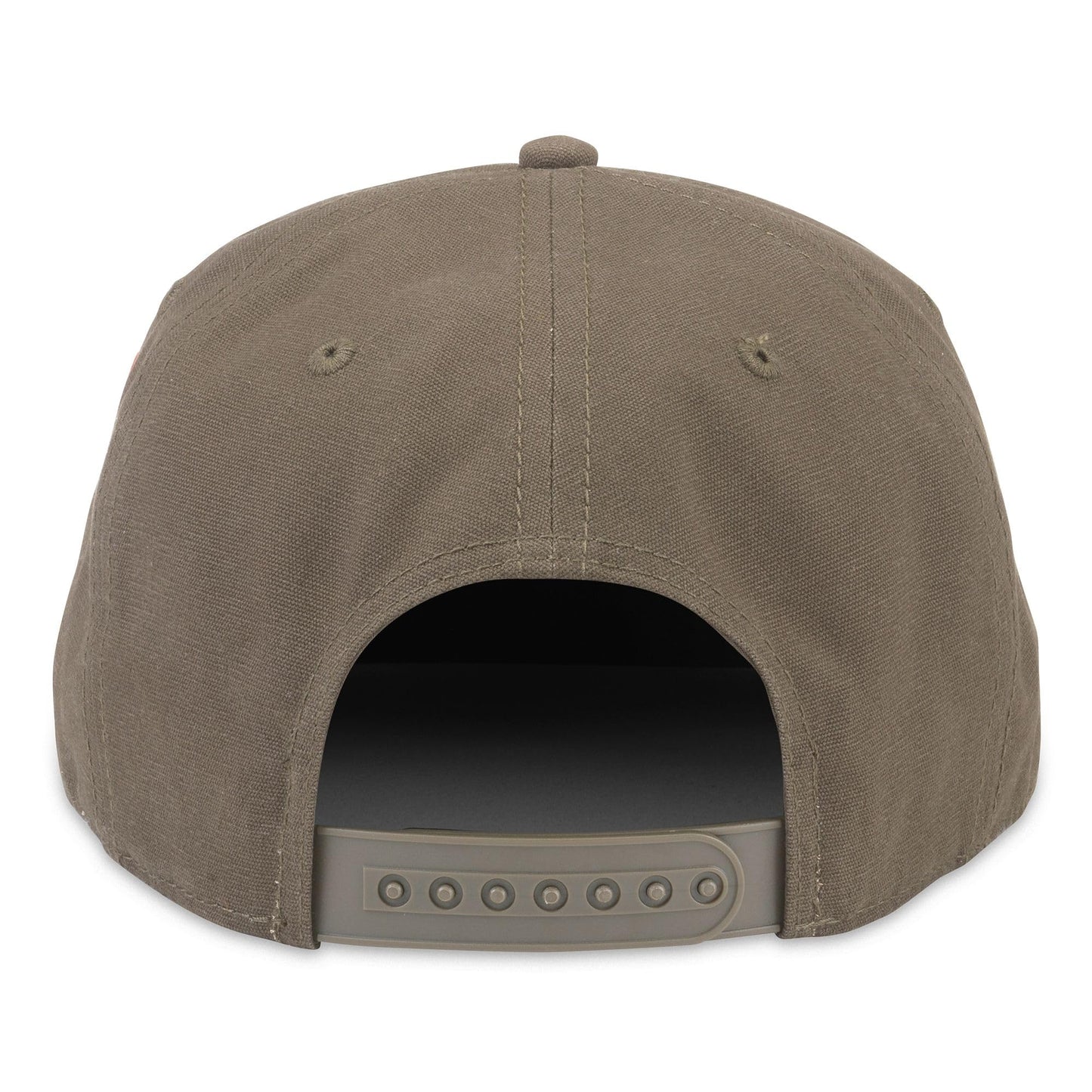 AMERICAN NEEDLE Smokey The Bear Canvas Cappy Snapback Baseball Hat, Army Green (23005A-SMOKEY-ARMY)