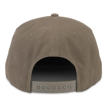 AMERICAN NEEDLE Smokey The Bear Canvas Cappy Snapback Baseball Hat, Army Green (23005A-SMOKEY-ARMY)