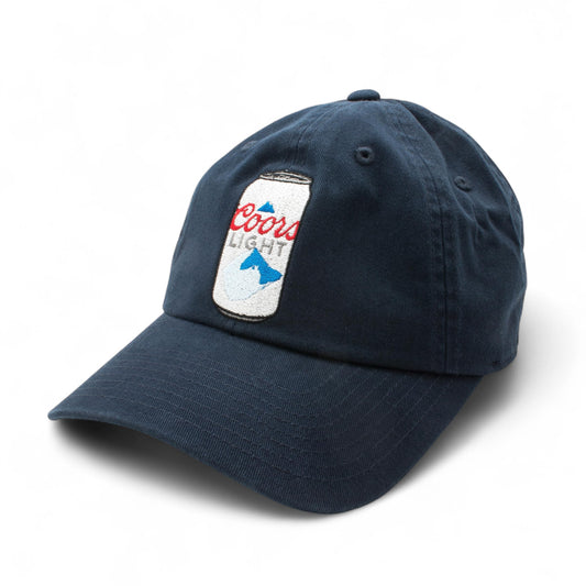 AMERICAN NEEDLE Officially Licensed Beer Me Adjustable Snapback Baseball Hat, Coors Beer Can Cap, Authentic
