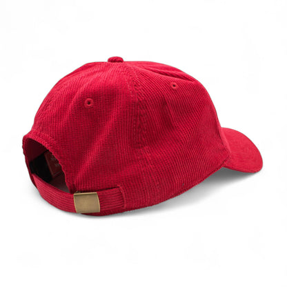 AMERICAN NEEDLE Officially Licensed Coca-Cola Corduroy Hat, Coke Slouch Cap, Red, Strapback, Authentic New