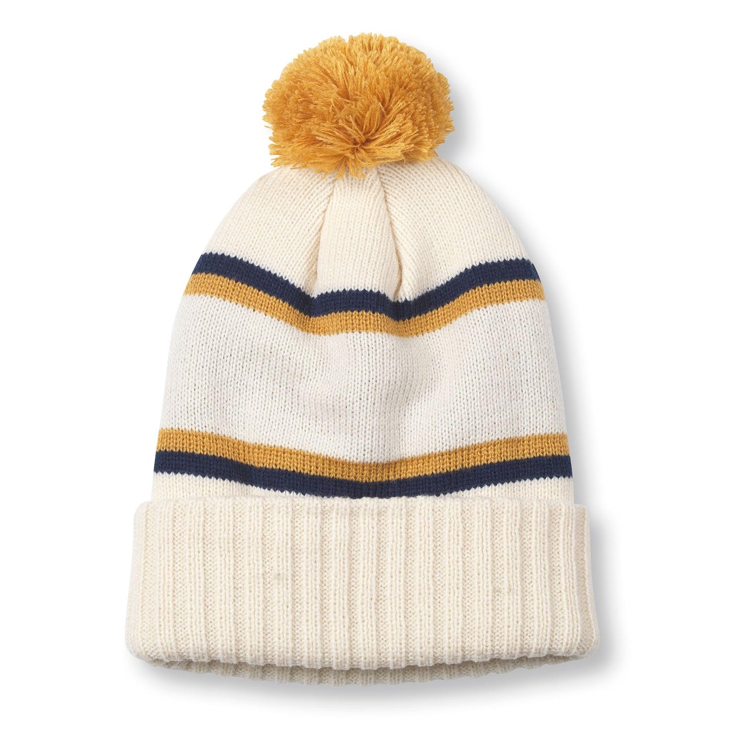 AMERICAN NEEDLE Unisex Miller Lite Beer Pillow Line Beanie Pom Cap (23012B-MLITE-IVOR) Ivory