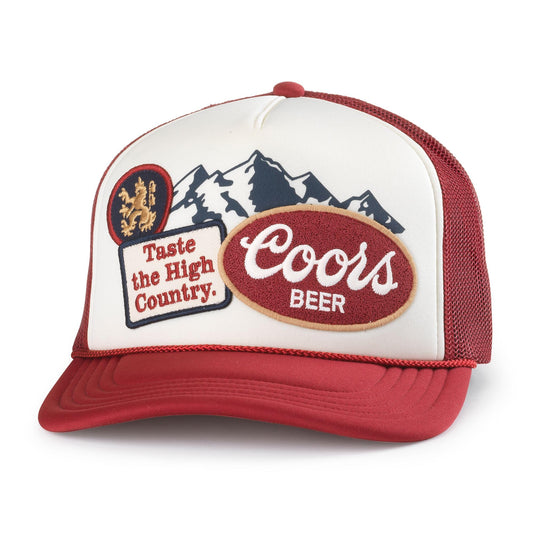 AMERICAN NEEDLE Unisex Coors Beer Roscoe Iconic Foamy Adjustable Snapback Baseball Hat (25008A-CRS-RDIV)