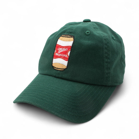 AMERICAN NEEDLE Officially Licensed Beer Me Adjustable Snapback Baseball Hat, Miller High Life Beer Can Cap, Authentic