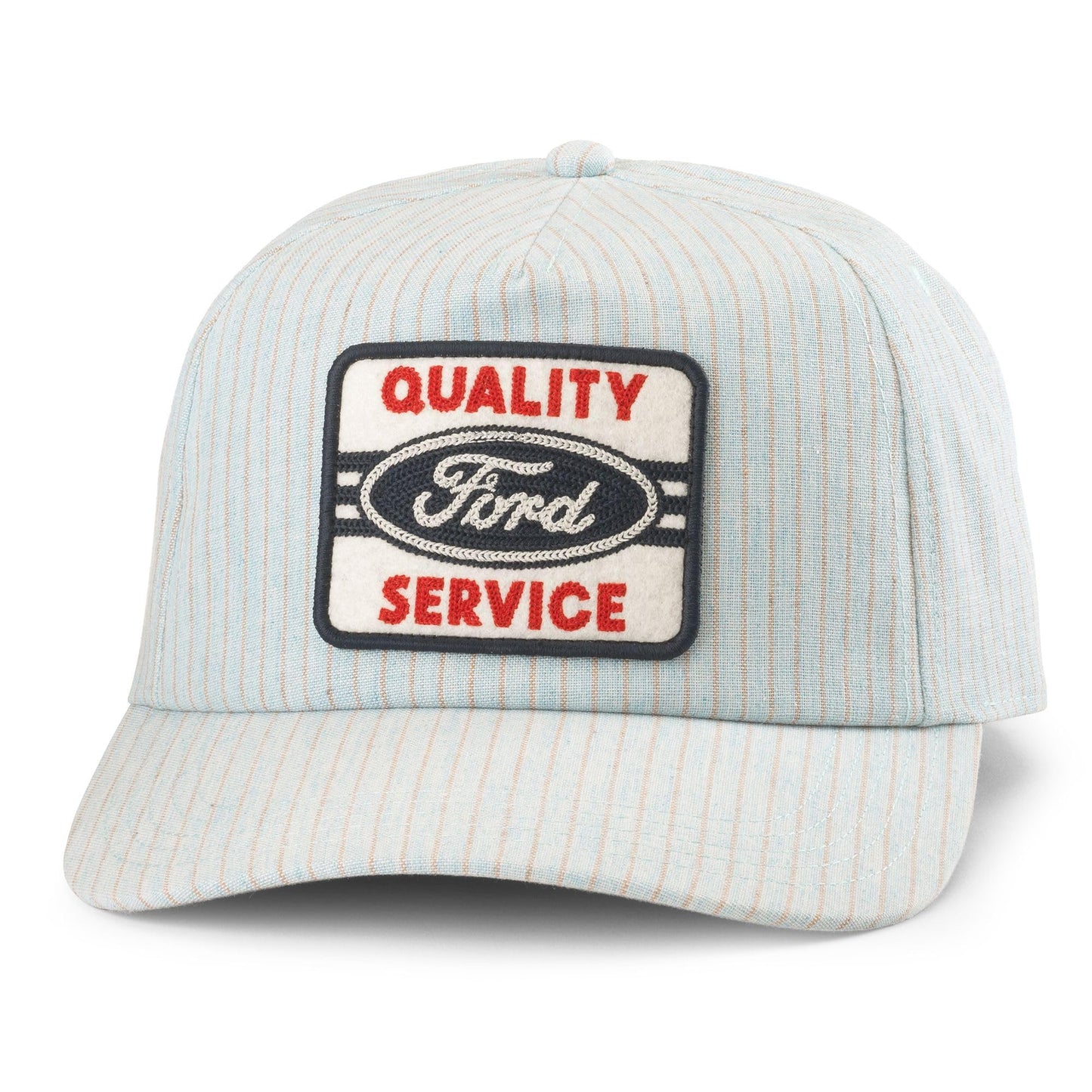 AMERICAN NEEDLE Unisex Ford Tulsa Adjustable Snapback Baseball Hat (25007A-FORD-LBLG)