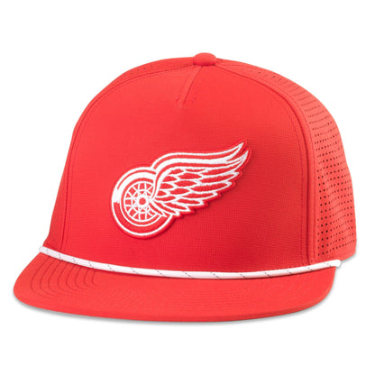 AMERICAN NEEDLE Officially Licensed NHL Hockey Buxton Pro Tech Hat, Detroit Red Wings Performance Team Cap, 23003A, Authentic, New