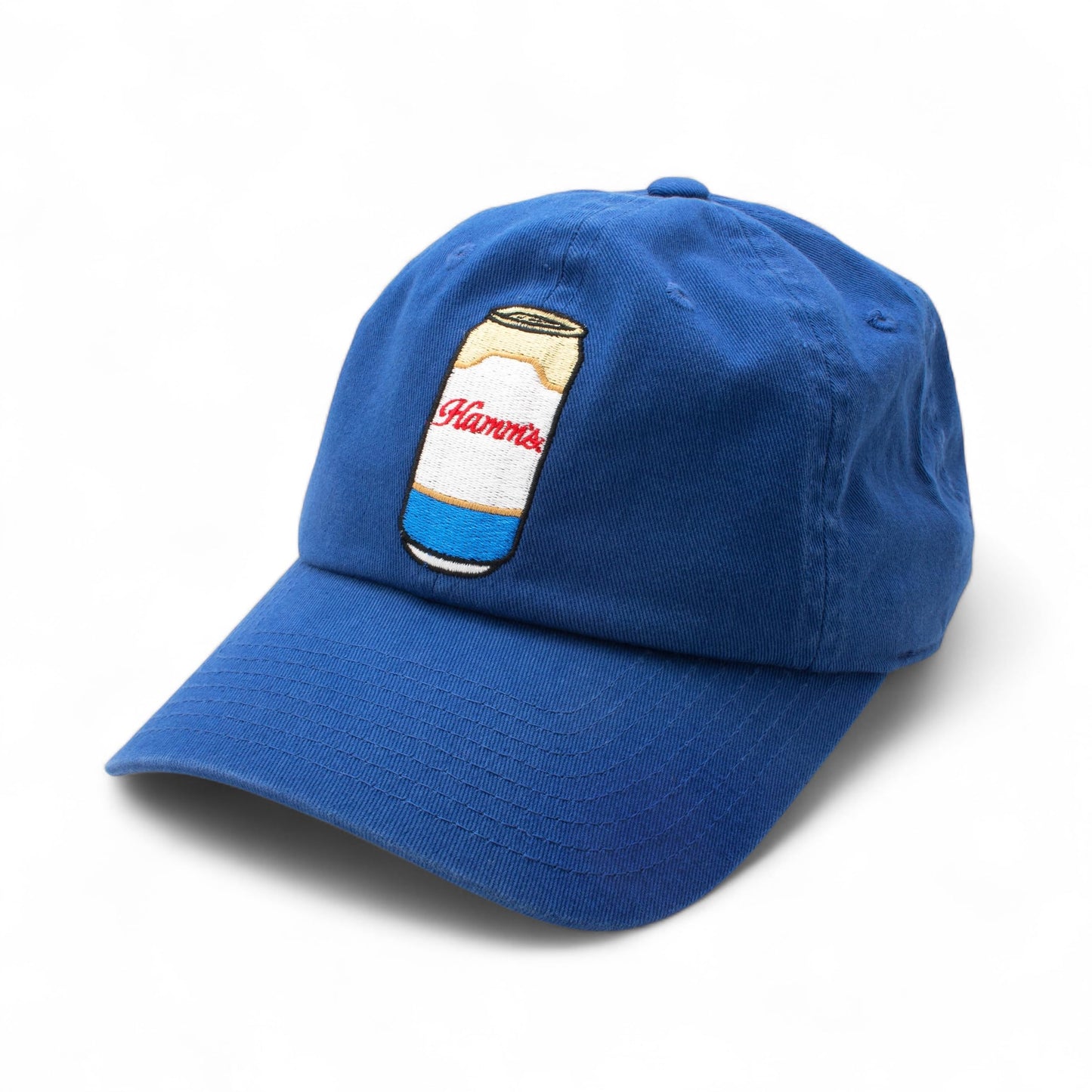 AMERICAN NEEDLE Officially Licensed Beer Me Adjustable Snapback Baseball Hat, Hamm's Beer Can Cap, Authentic