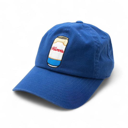 AMERICAN NEEDLE Officially Licensed Beer Me Adjustable Snapback Baseball Hat, Hamm's Beer Can Cap, Authentic