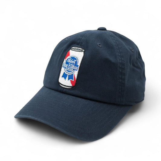 AMERICAN NEEDLE Officially Licensed Beer Me Adjustable Snapback Baseball Hat, Pabst Blue Ribbon Beer Can Cap, Authentic