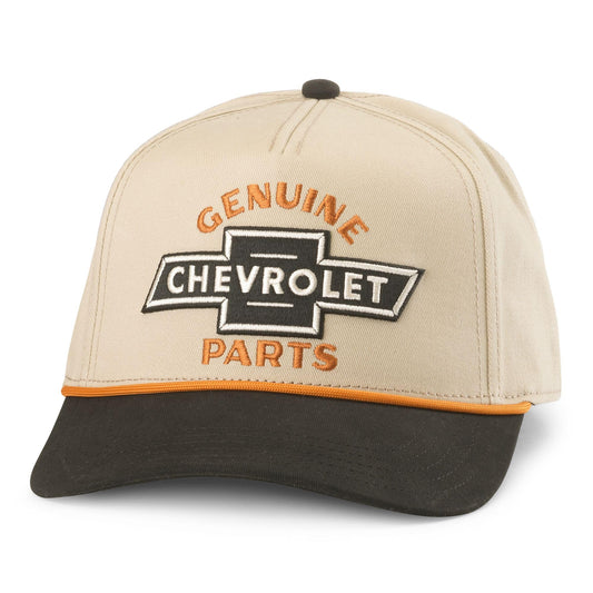 AMERICAN NEEDLE Chevrolet Scottie Adjustable Snapback Baseball Hat (25010A-CHEVY-LKHBK)