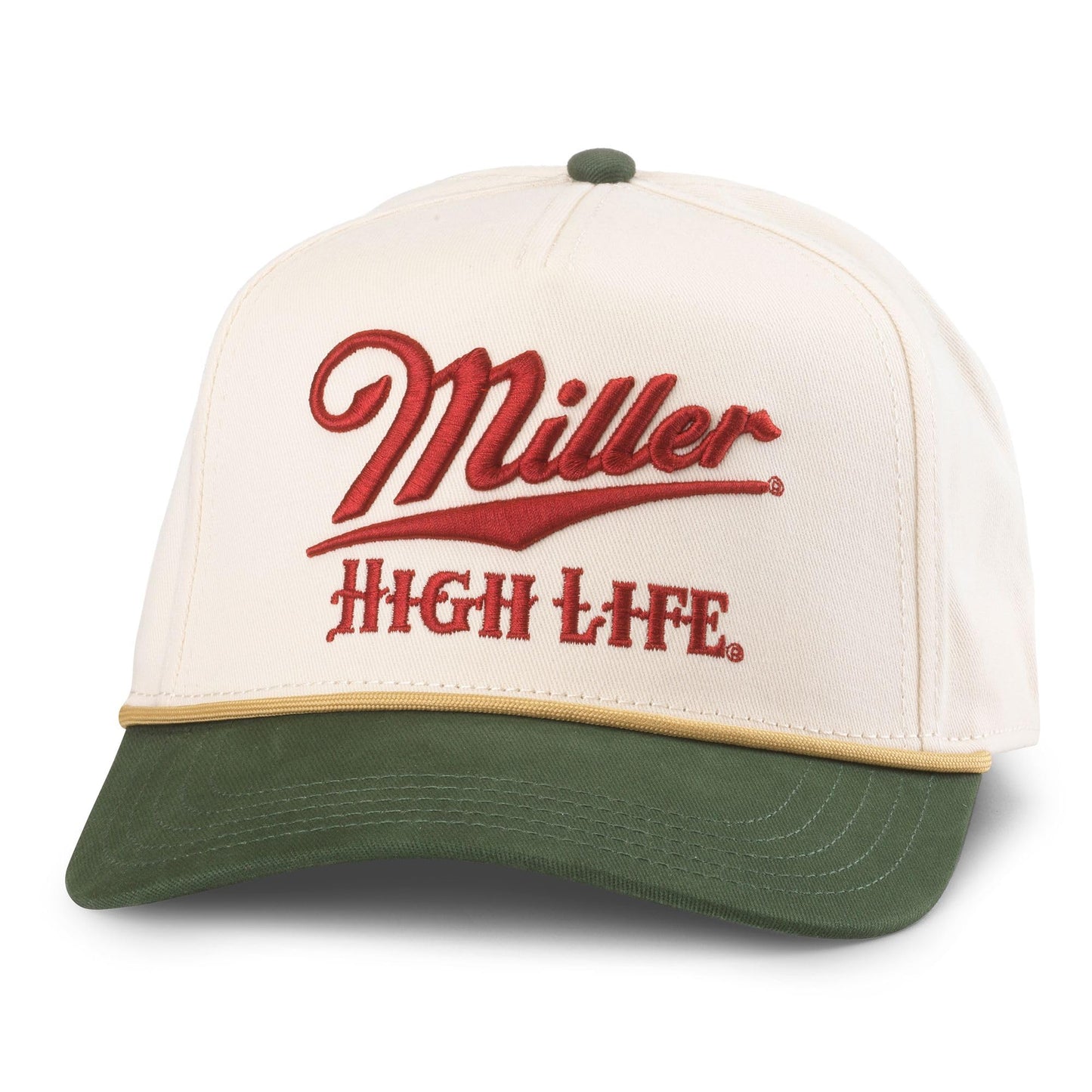 AMERICAN NEEDLE Miller high Life Scottie Adjustable Snapback Baseball Hat (25010A-MHL-IDGR)