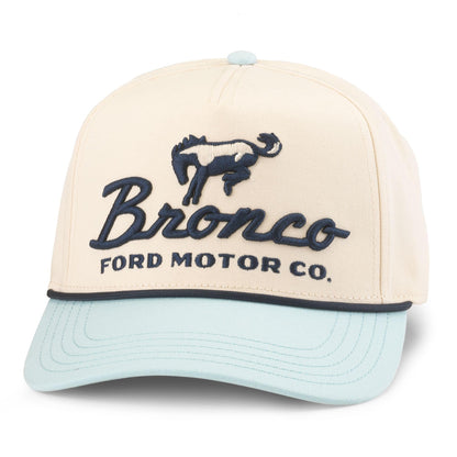 AMERICAN NEEDLE Bronco Scottie Adjustable Snapback Baseball Hat (25010A-BRONCO-IVLB)