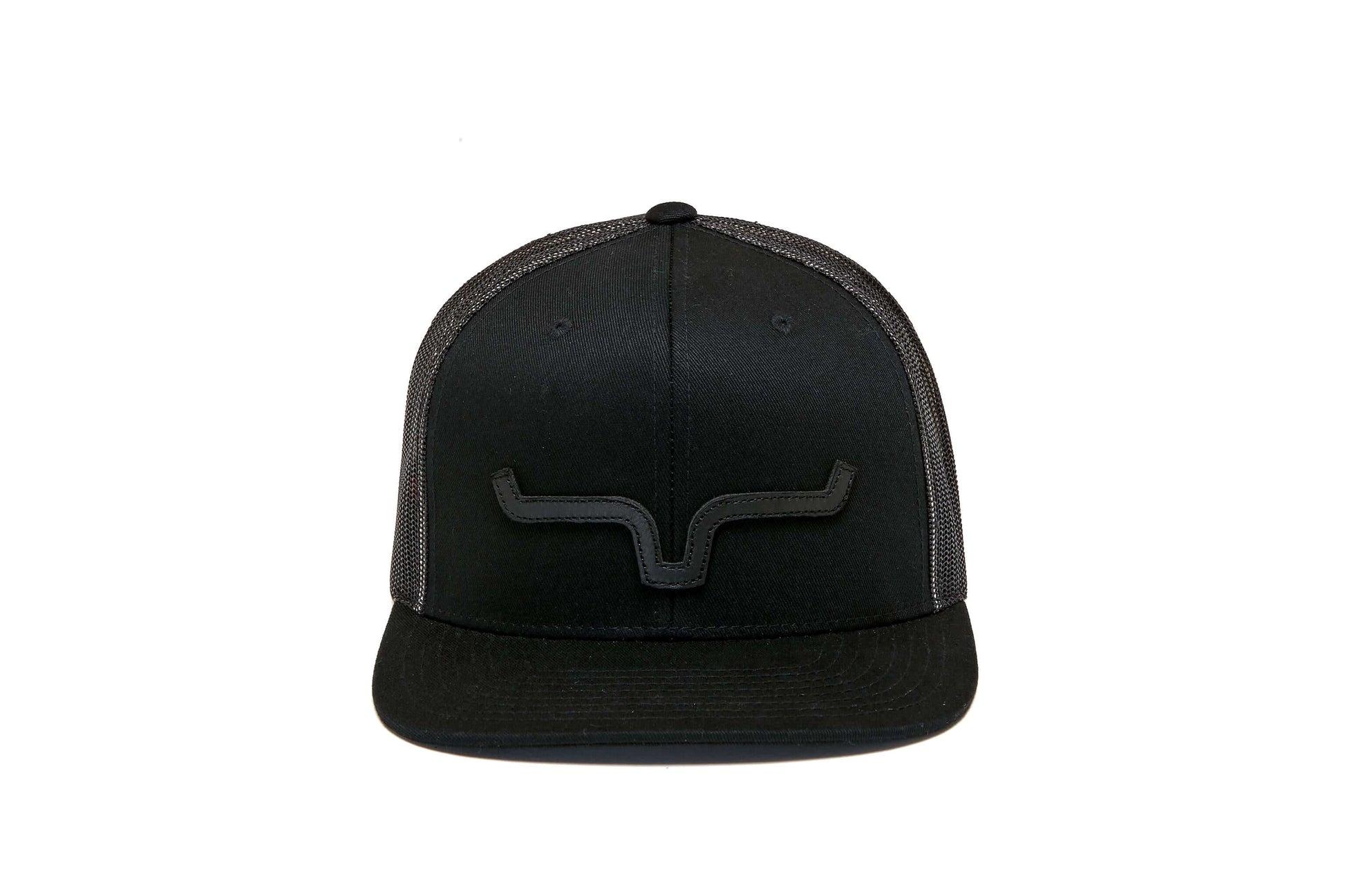 Kimes Ranch Hats: ATG Trucker Hat | Black Front