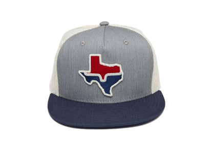 Kimes Ranch Hats: Texas Trucker Hat | Grey/Heather 2