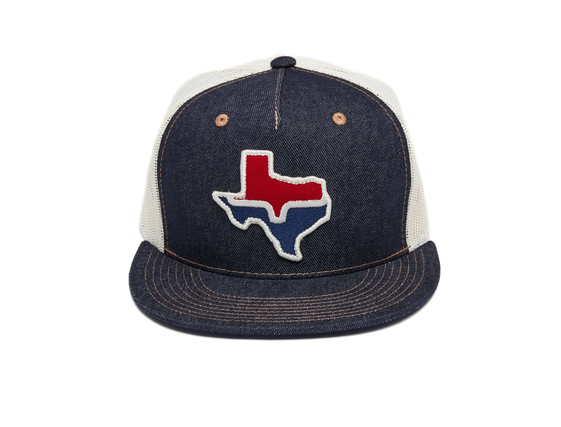 Kimes Ranch Hats: Texas Trucker Hat | Denim 2