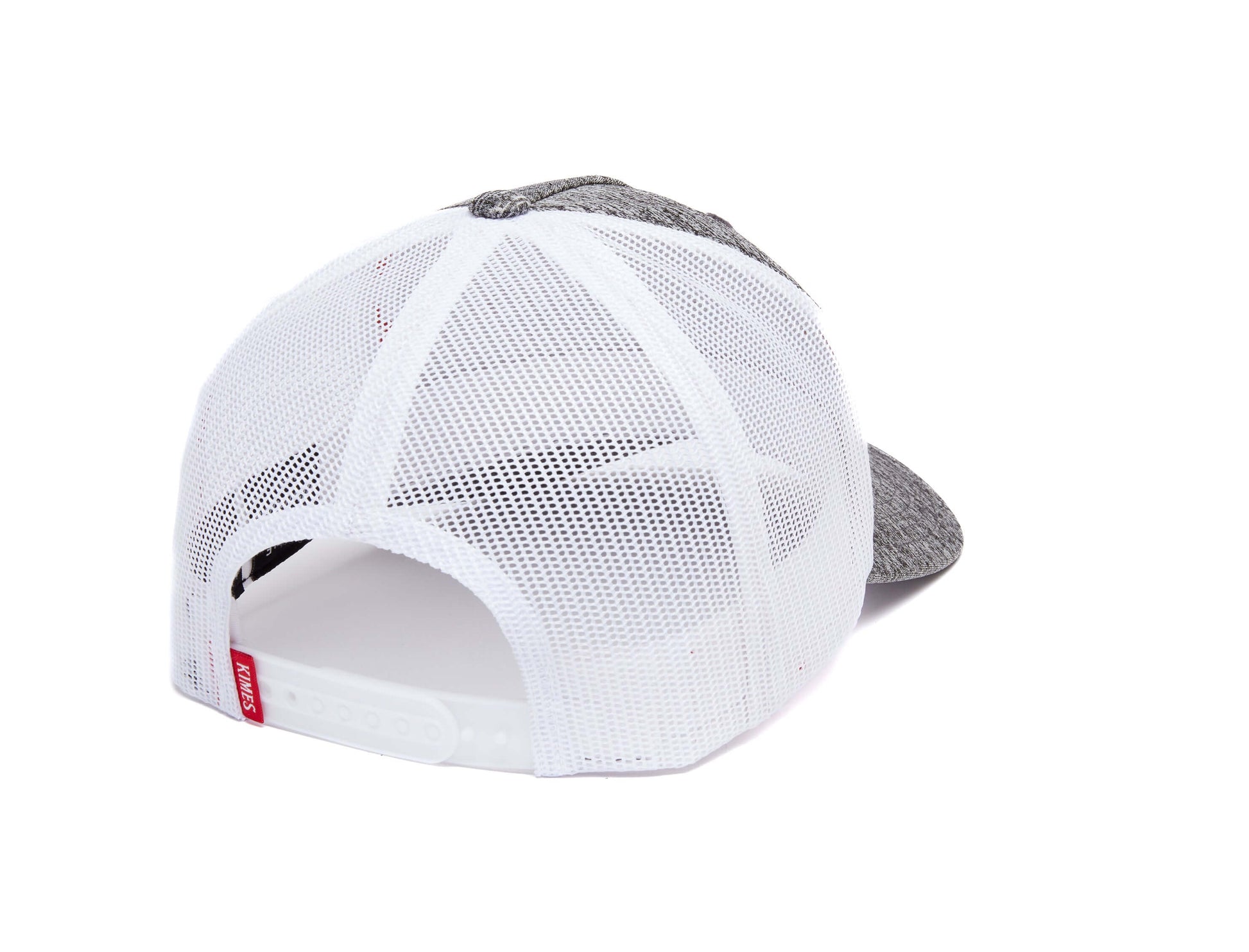 Kimes Ranch Hats: Roped LP Trucker Hat | Grey/Heather 3