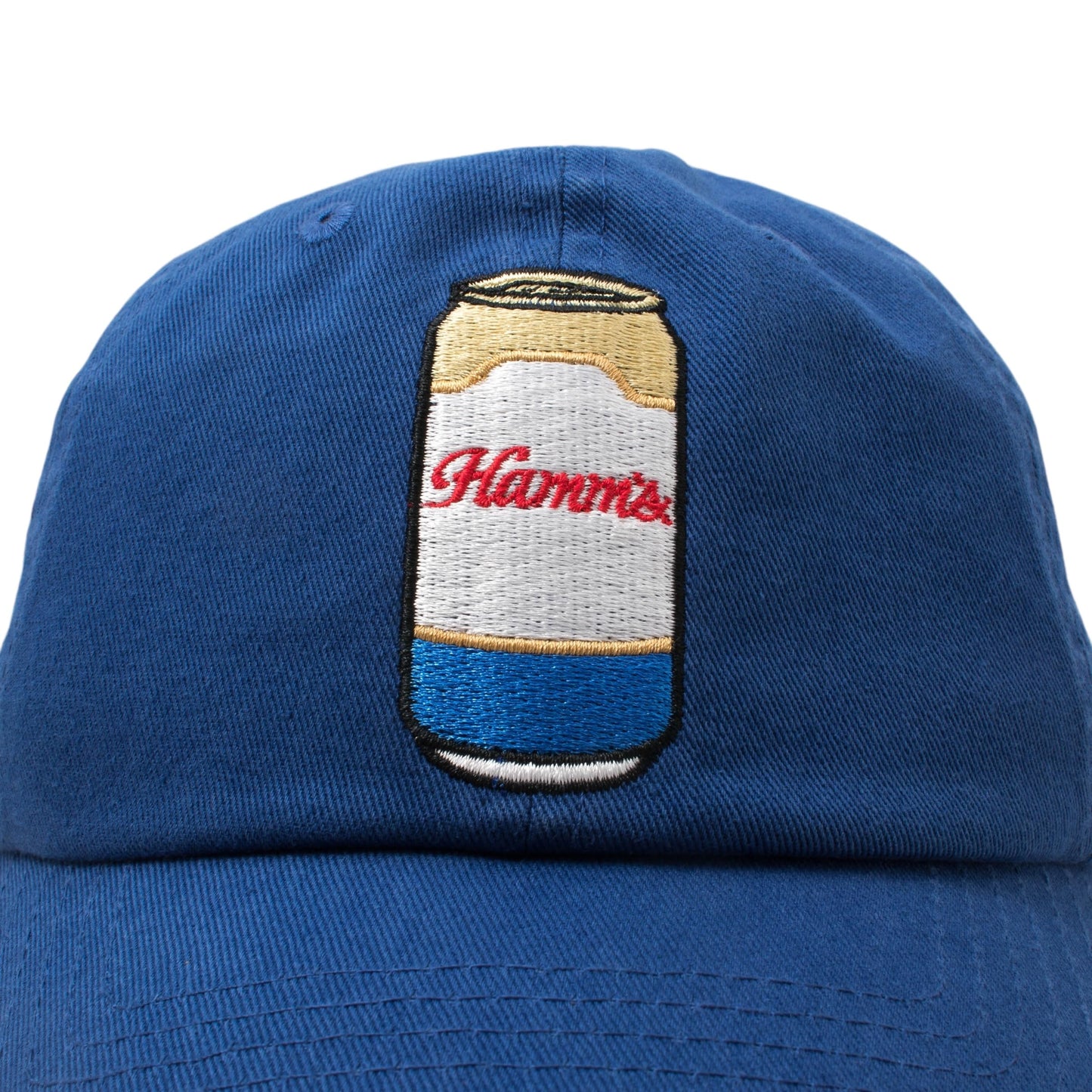 AMERICAN NEEDLE Officially Licensed Beer Me Adjustable Snapback Baseball Hat, Hamm's Beer Can Cap, Authentic