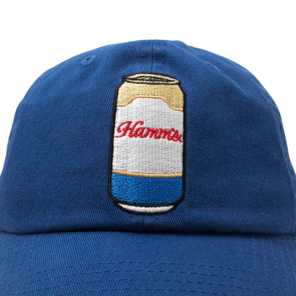 AMERICAN NEEDLE Officially Licensed Beer Me Adjustable Snapback Baseball Hat, Hamm's Beer Can Cap, Authentic