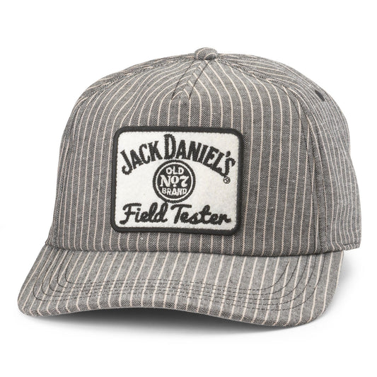 AMERICAN NEEDLE Unisex Jack Daniel's Whiskey Tulsa Adjustable Snapback Baseball Hat (25007A-JACKD-CHAI)