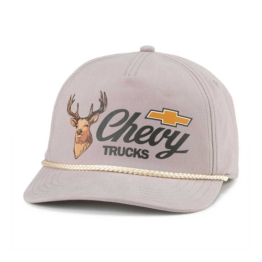 Chevy Trucks Buck Hat: Grey Trucker Hats | Vintage Brands