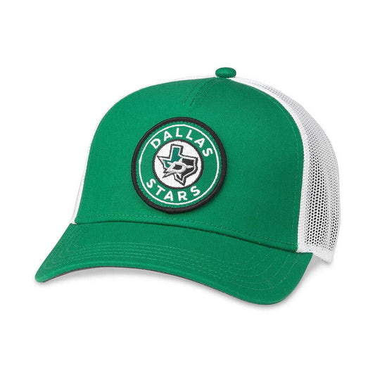 Dallas Stars Mens Trucker Hat Camouflage Snapback Retro Logo Hockey Cap