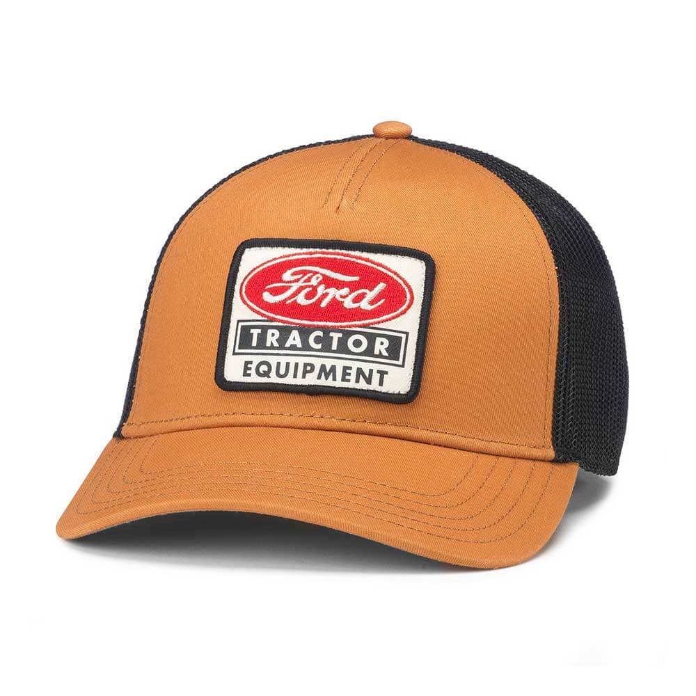 Ford Tractor Equipment Hat: Hazel/Black Snapback Trucker Hat