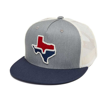 Kimes Ranch Hats: Texas Trucker Hat | Grey/Heather