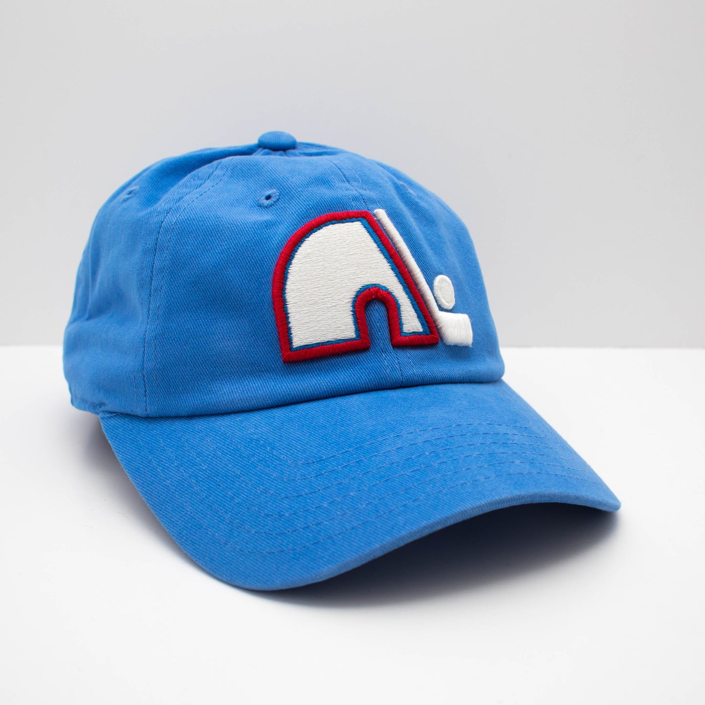 Quebec Nordiques Hat: Blue Strapback Dad Hat | Retro NHL Teams
