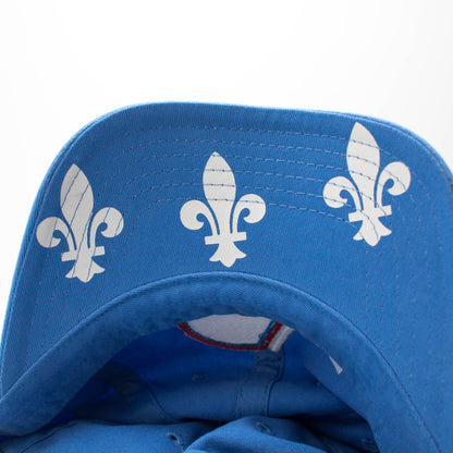 Quebec Nordiques Hat: Blue Strapback Dad Hat | Retro NHL Teams