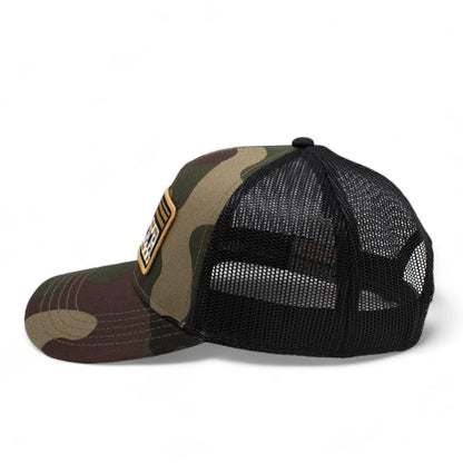 Chevy Blazer Hats: Black/Camo Snapback Trucker Hat | Chevrolet