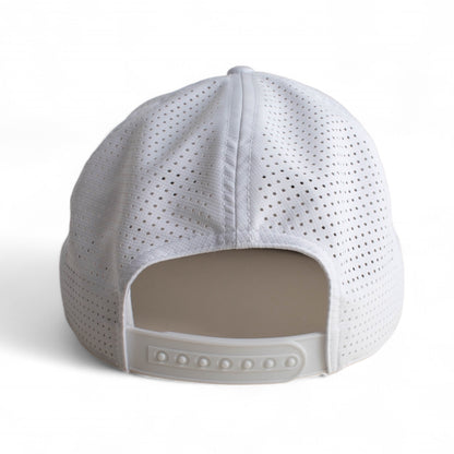 AMERICAN NEEDLE "Hickster" Performance Mesh Snapback Hat, Buxton Pro Cap, White/Black Authentic New